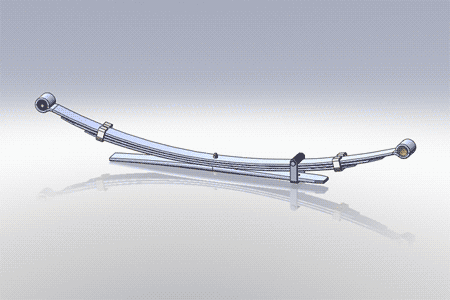 Nissan Frontier Rear Leaf Spring (2005-2021) King Cab