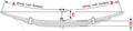 Isuzu NPR, NQR, NRR- Rear Leaf Spring (5 Leaves)