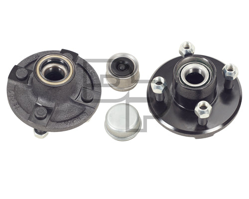 Trailer Idler Hub Kit- 2,000 Capacity 4.50, 1/2"-20 Studs