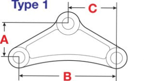 EQ-300| LT13010 Utility Trailer Equalizer | 4 x 6.06 x 3.03 (in)