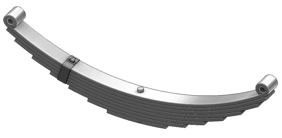 UNA-055 | Trailer leaf spring 8 Leafs | 4,000 lbs. Capacity