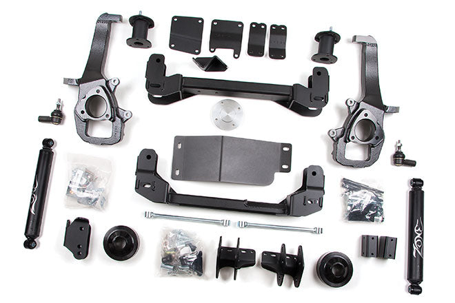 Zone Off-road 4" Front Lift/3" Rear Lift (Dodge Ram 1500 4WD)